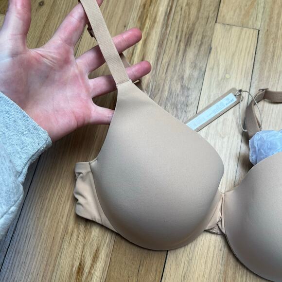 NEW Skims Women's 34B Smoothing Intimates Full Coverage Lightly Lined Bra Clay - Picture 6 of 12